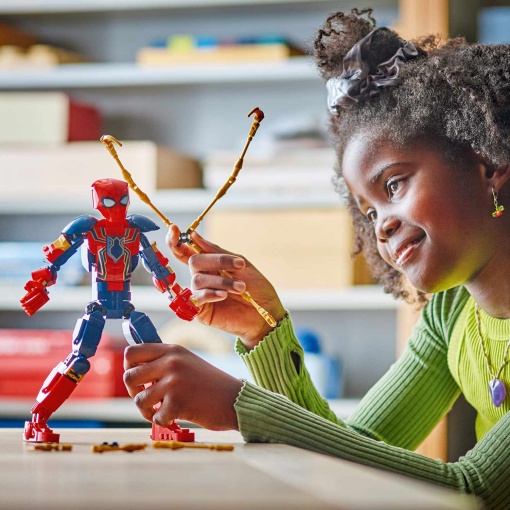 LEGO MARVEL Figura de Construção do Iron Spider-man 76298