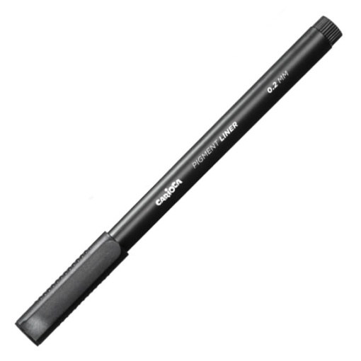 Fineliner Carioca PLUS 0.2mm black