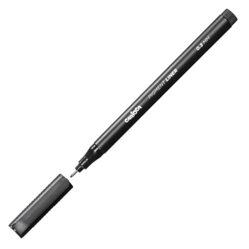 Fineliner CARIOCA Plus 0,3mm Preto