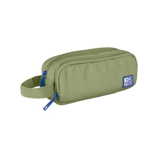 Estojo Escolar OXFORD B-smart Triplo Verde Safari