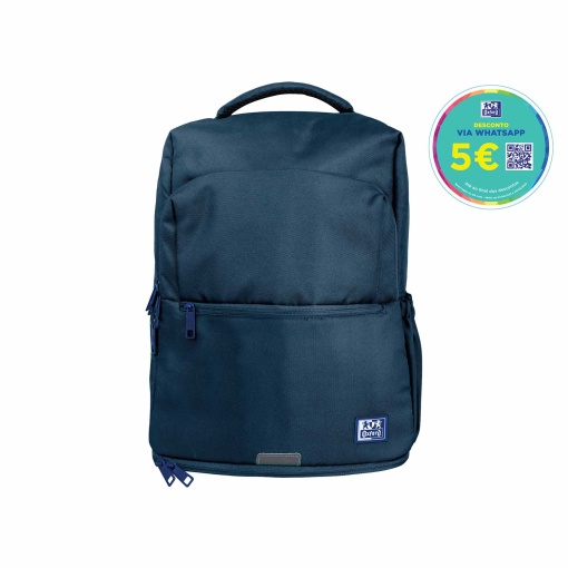Mochila OXFORD B-out Azul Marinho 42x30x15cm