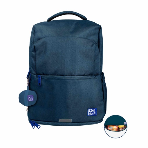 Mochila OXFORD B-out Azul Marinho 42x30x15cm