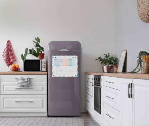 Planificador semanal / mensal magnético OXFORD flexível 43x38cm