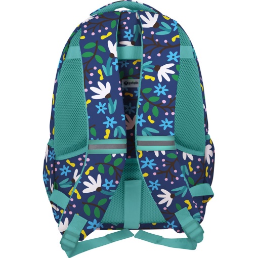Mochila Roomy GRAFOPLAS Blue Garden 46x33x22,5cm Adaptável a Trolley