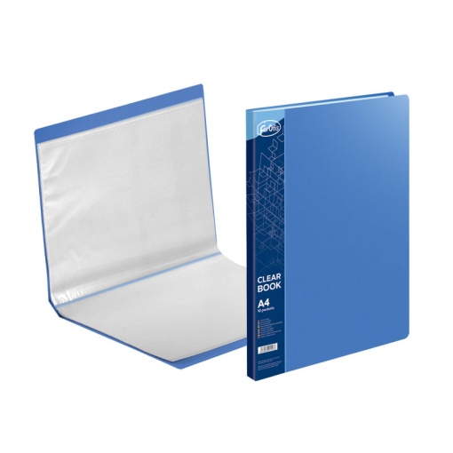 Portefólio FOROFIS A4 10 Bolsas Azul