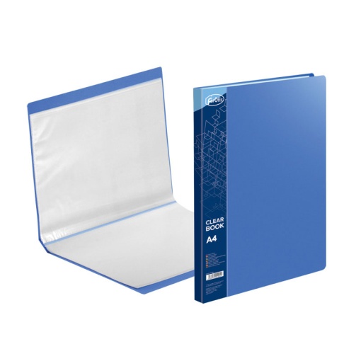Portefólio FOROFIS A4 20 Bolsas Azul