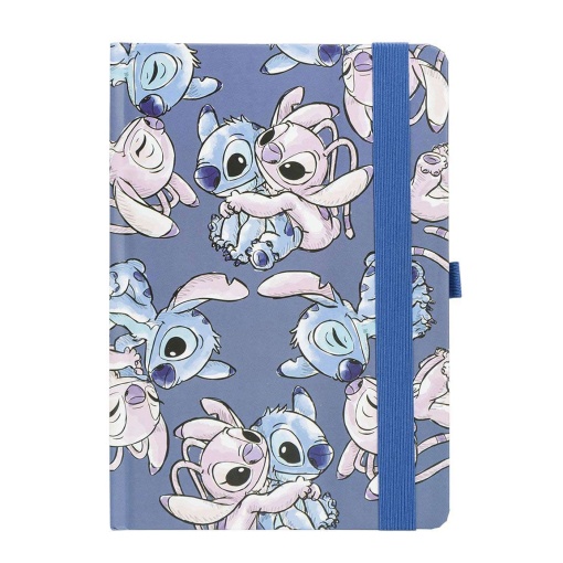 Caderno A5 DISNEY Stitch + Esferográfica