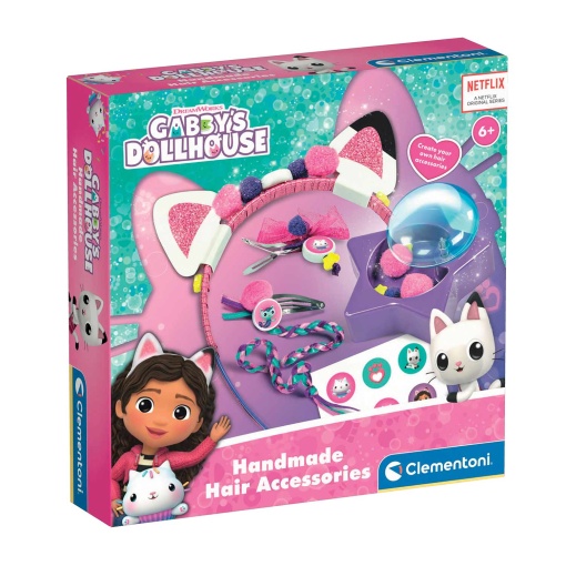 Acessórios de Cabelo Gabby's Dollhouse CLEMENTONI