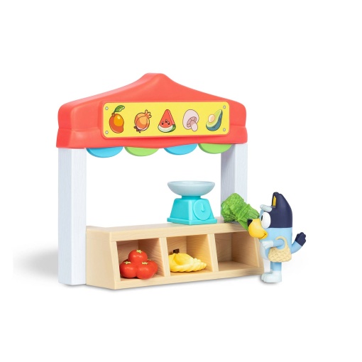 BLUEY Mini Playset com 1 Figura FAMOSA Sortido