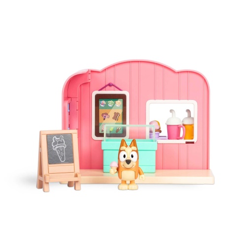 BLUEY Mini Playset com 1 Figura FAMOSA Sortido