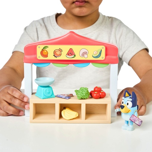 BLUEY Mini Playset com 1 Figura FAMOSA Sortido