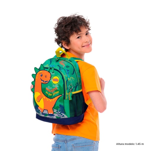 Mochila TOTTO Dinomax 40,5x29x11cm