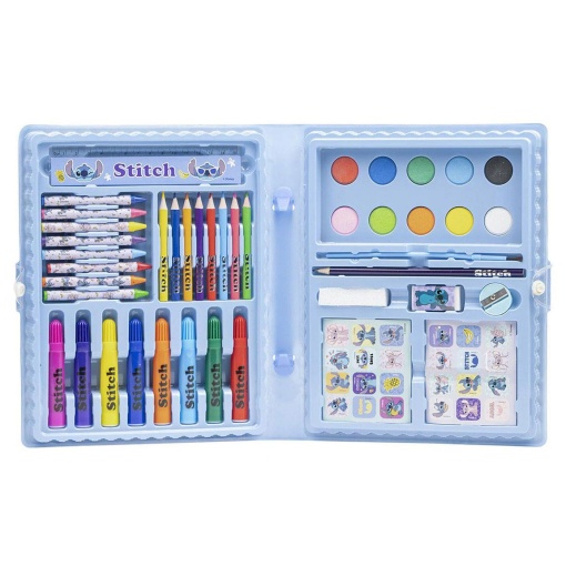 Conjunto de Pintura DISNEY Stitch Maleta 23 Peças