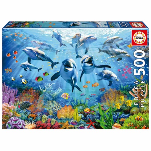 Puzzle EDUCA 500 peças Festa no MAR