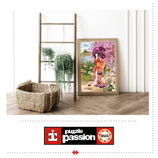 Puzzle EDUCA 1000 pieces Teein, Haruyo Morita