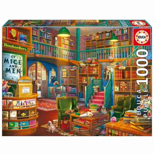 Puzzle EDUCA 1000 peças Livraria