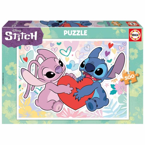 Puzzle EDUCA 500 peças DISNEY Stitch