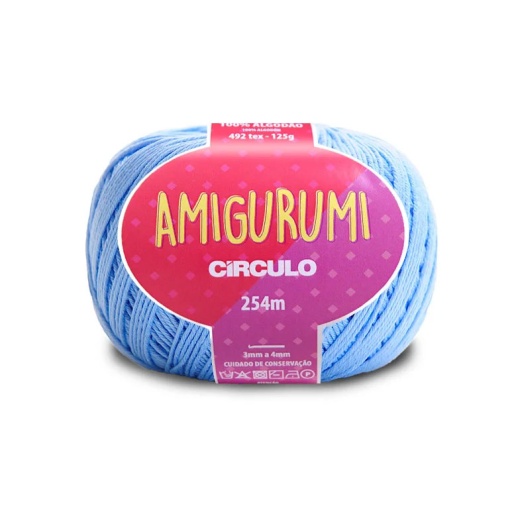 Fio de Crochet CÍRCULO Amigurumi 125g Hortência 2137