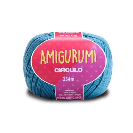 Fio de Crochet CÍRCULO Amigurumi 125g Netuno 2930