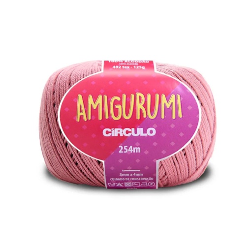 Fio de Crochet CÍRCULO Amigurumi 125g Doçura 3046