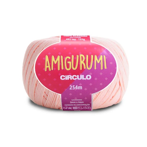 Fio de Crochet CÍRCULO Amigurumi 125g Macadâmia 3148