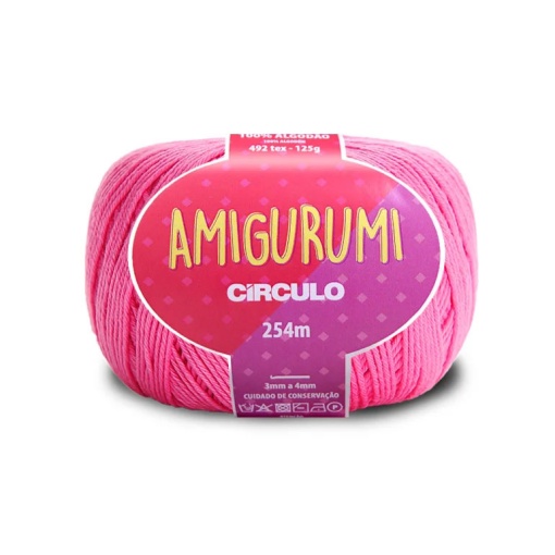Fio de Crochet CÍRCULO Amigurumi 125g Pitaya 3182