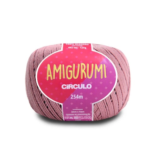 Fio de Crochet CÍRCULO Amigurumi 125g Camafeu 3201
