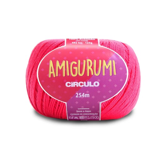Fio de Crochet CÍRCULO Amigurumi 125g Tulipa 3334