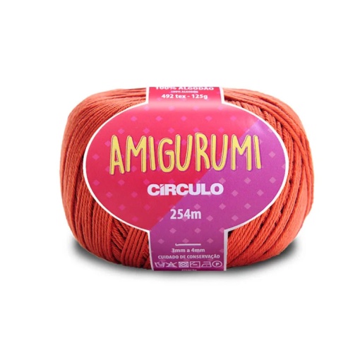 Fio de Crochet CÍRCULO Amigurumi 125g Rum 4095