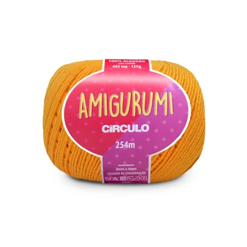Fio de Crochet CÍRCULO Amigurumi 125g Gema 4146