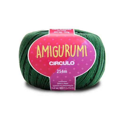 Fio de Crochet CÍRCULO Amigurumi 125g Musgo 5398