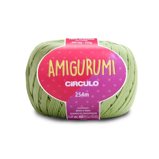 Fio de Crochet CÍRCULO Amigurumi 125g Periquito 5741