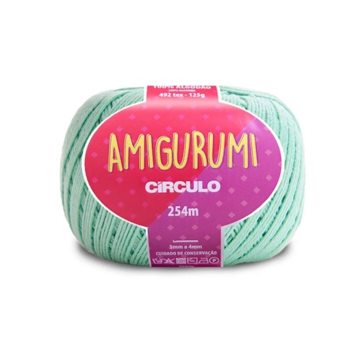 Fio de Crochet CÍRCULO Amigurumi 125g NEO Mint 5743