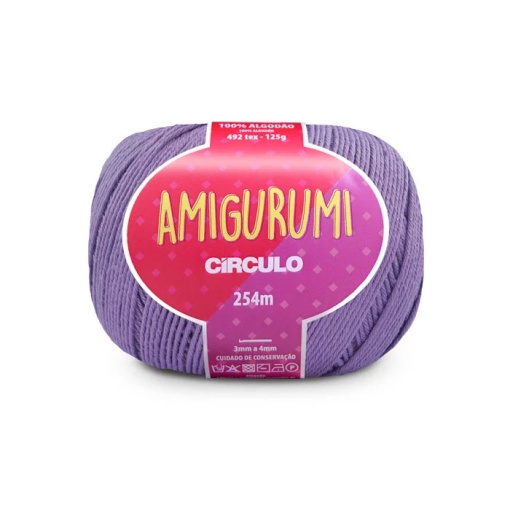 Fio de Crochet CÍRCULO Amigurumi 125g Azaléia 6399