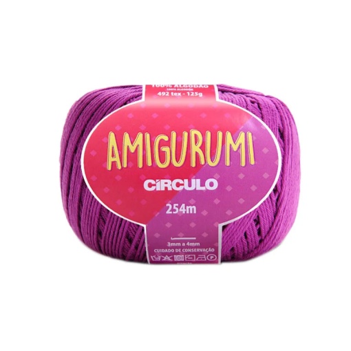 Fio de Crochet CÍRCULO Amigurumi 125g Alfazema 6614
