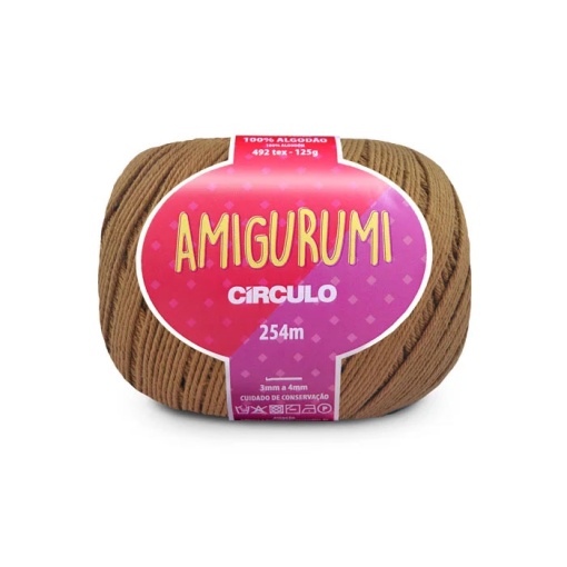 Fio de Crochet CÍRCULO Amigurumi 125g CRAFT 7148