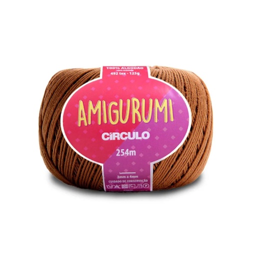 Fio de Crochet CÍRCULO Amigurumi 125g Tamara 7220