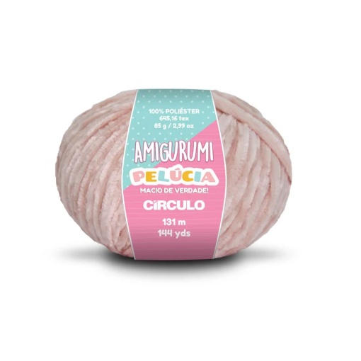Fio de Crochet CÍRCULO Amigurumi Pelúcia 85g Macadâmia 3148