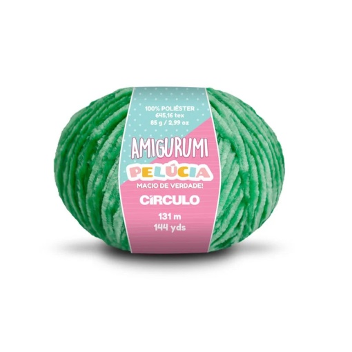 Fio de Crochet CÍRCULO Amigurumi Pelúcia 85g Bandeira 5767