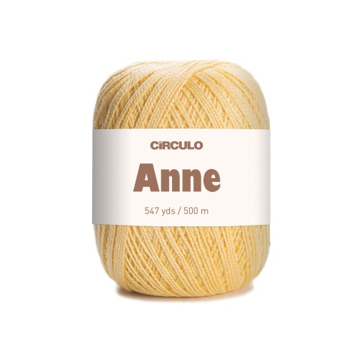 Fio de Crochet CÍRCULO Anne 500 147g Solar 1317