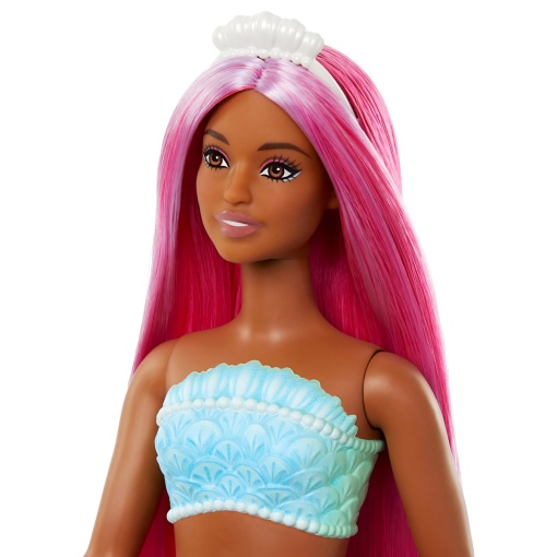 BARBIE Dreamtopia Sereia com Cauda Laranja MATTEL