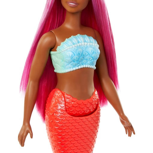 BARBIE Dreamtopia Sereia com Cauda Laranja MATTEL