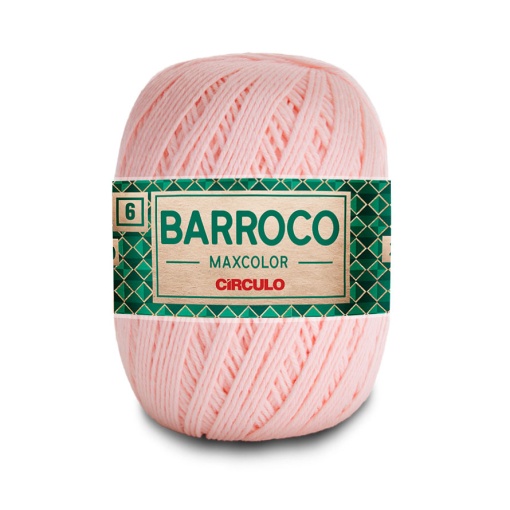 Fio de Crochet CÍRCULO Barroco Maxcolor 400g Suspiro 3346