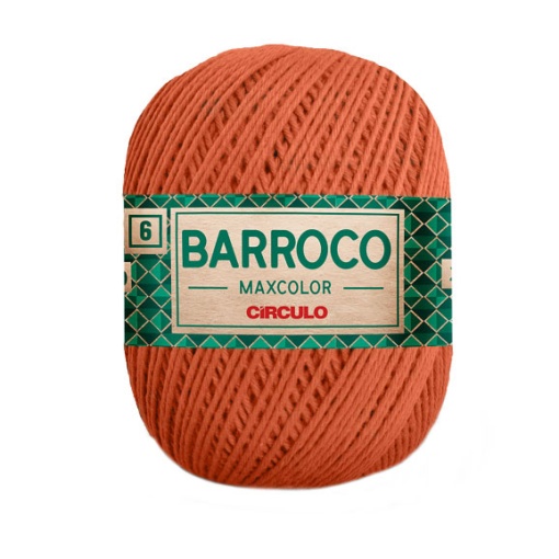 Fio de Crochet CÍRCULO Barroco Maxcolor 400g Bronze 7259