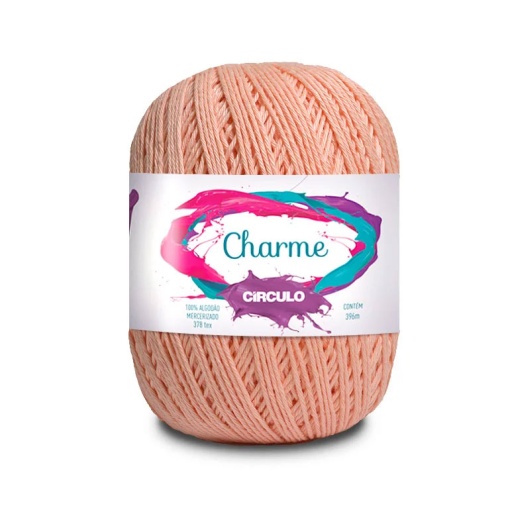 Fio de Crochet CÍRCULO Charme 150g Sopro 3047