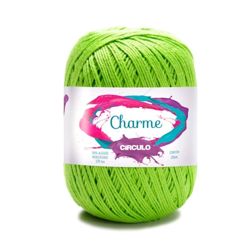Fio de Crochet CÍRCULO Charme 150g Greenery 5203