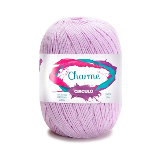 Fio de Crochet CÍRCULO Charme 150g Lilás Candy 6006