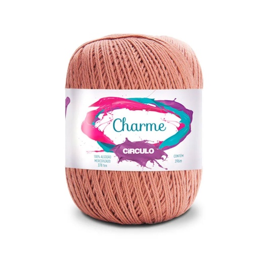 Fio de Crochet CÍRCULO Charme 150g Lenha 7713