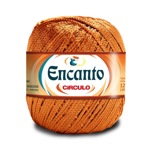 Fio de Crochet CÍRCULO Encanto 100g Dark Cheddar 4131