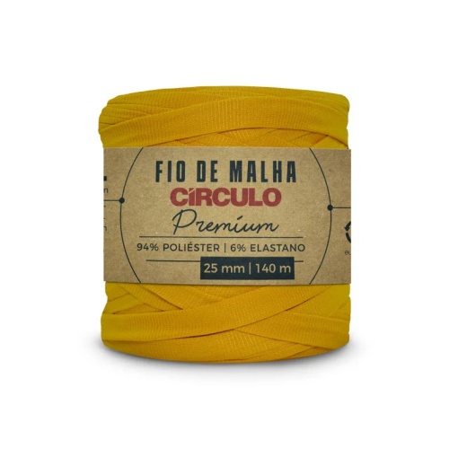Trapilho CÍRCULO PREMIUM 140m (aproximadamente) 270g Curry